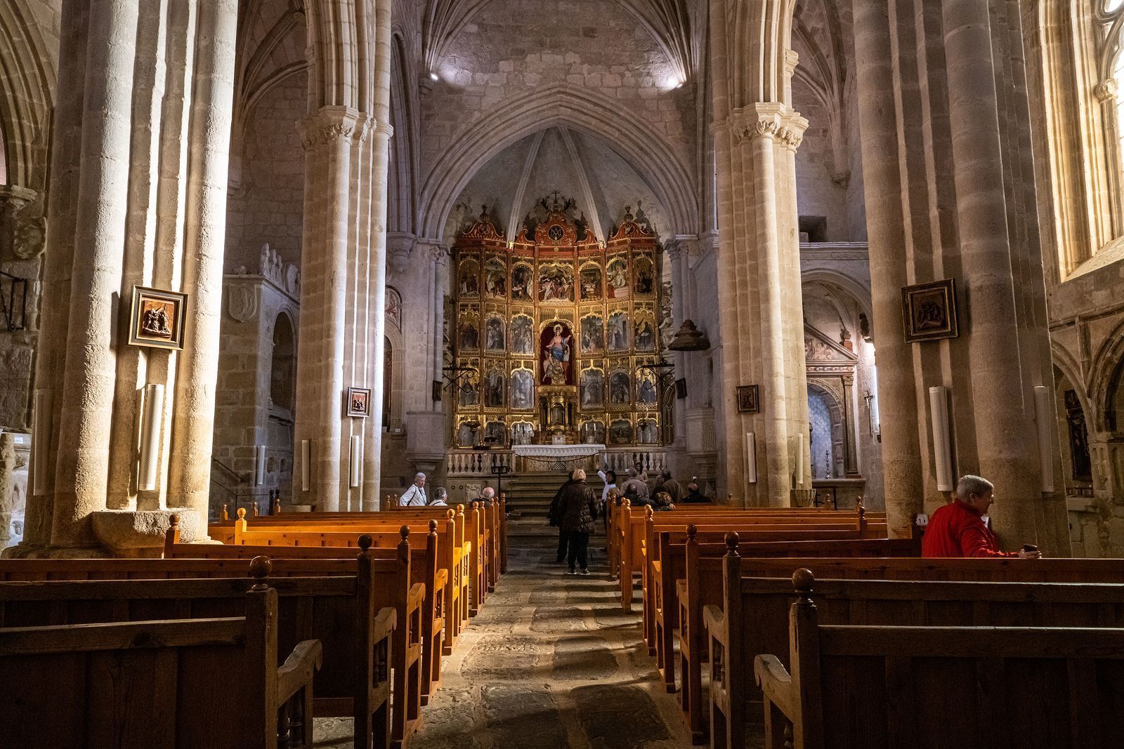 Trujillo, Spain - November 13, 2019: Church Of Santa Maria La Ma